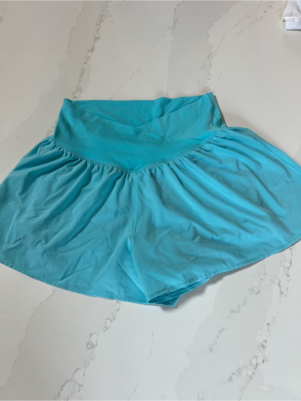 Women’s Athletic Skort Shorts in Turquoise